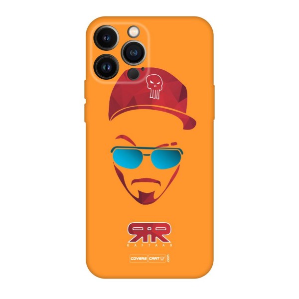 Raftaar Orange Original Polycarbonate Back Case for iPhone 13 Pro Max