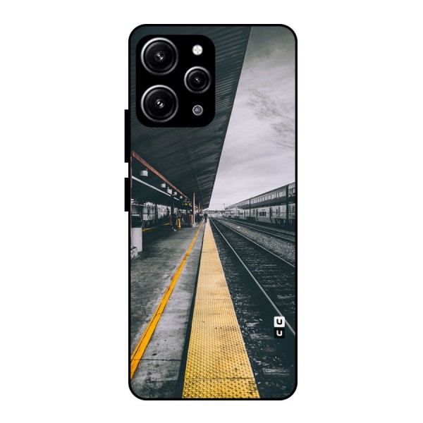 Railway Track Glass Back Case for Redmi 12 4G