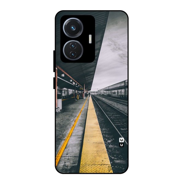 Railway Track Metal Back Case for iQOO Z6 44W