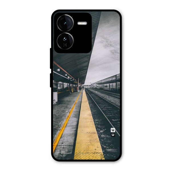 Railway Track Metal Back Case for iQOO Z9