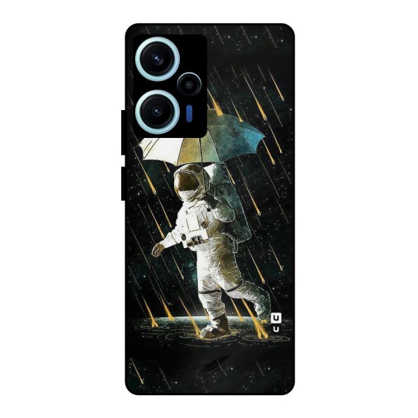 Rain Spaceman Metal Back Case for Poco F5