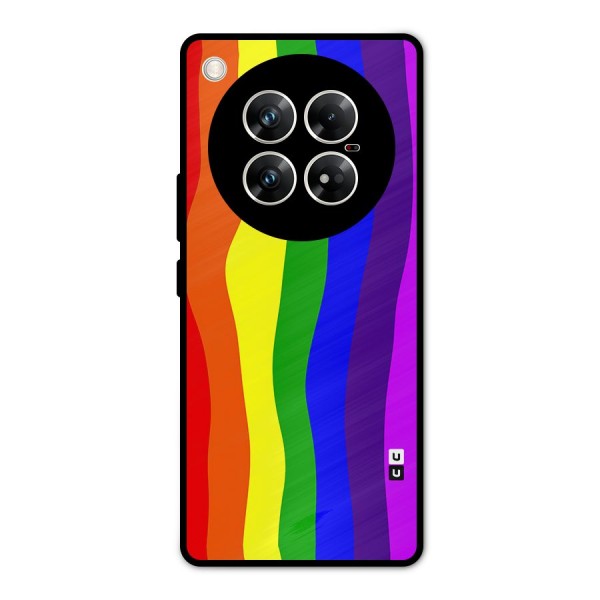 Rainbow Curves Metal Back Case for Infinix Zero 40 5G