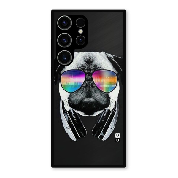 Rainbow Dog Swag Metal Back Case for Galaxy S23 Ultra
