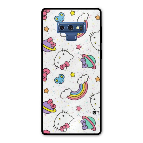 Rainbow Kit Tee Metal Back Case for Galaxy Note 9
