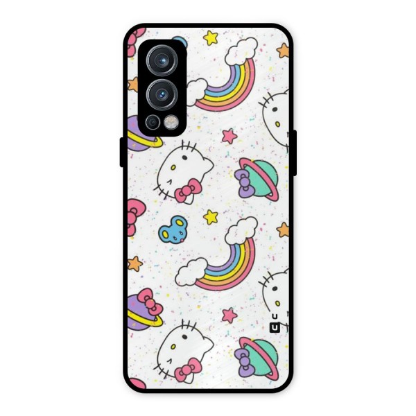 Rainbow Kit Tee Metal Back Case for OnePlus Nord 2 5G
