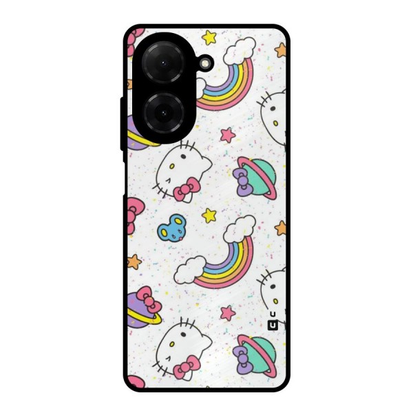 Rainbow Kit Tee Metal Back Case for Poco C71