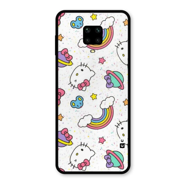 Rainbow Kit Tee Metal Back Case for Redmi Note 9 Pro Max