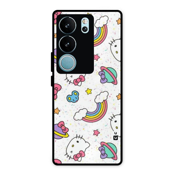Rainbow Kit Tee Metal Back Case for Vivo V29