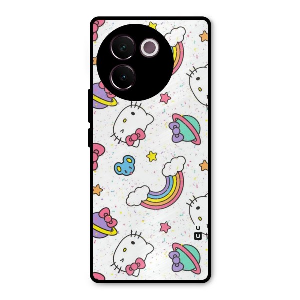 Rainbow Kit Tee Metal Back Case for Vivo V30e