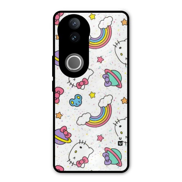 Rainbow Kit Tee Metal Back Case for Vivo V50e