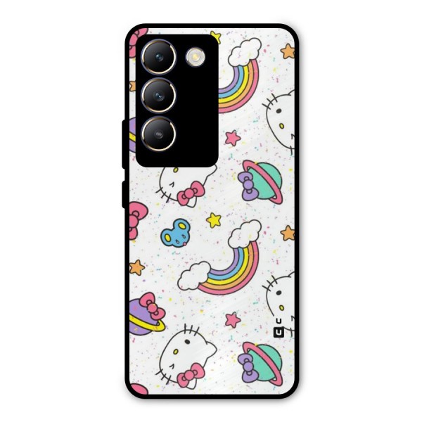 Rainbow Kit Tee Metal Back Case for Vivo Y200e