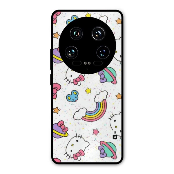 Rainbow Kit Tee Metal Back Case for Xiaomi 14 Ultra