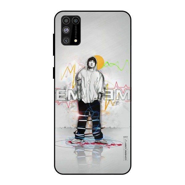 Rap King Eminem Metal Back Case for Galaxy F41