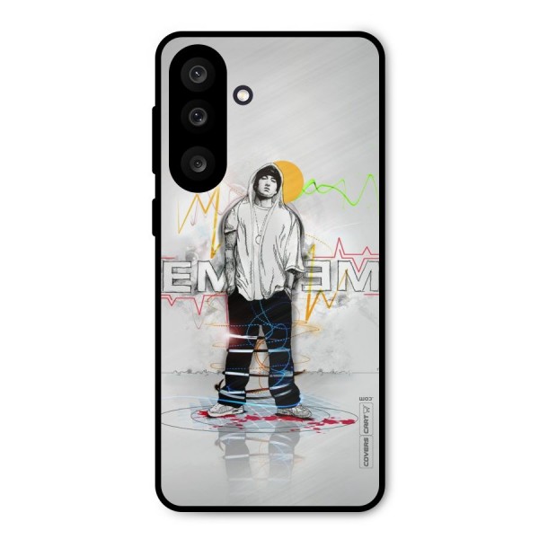 Rap King Eminem Metal Back Case for Galaxy M56