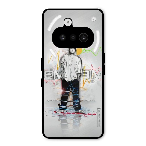 Rap King Eminem Metal Back Case for Nothing Phone 3a