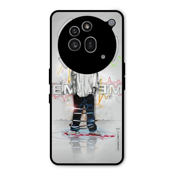 Rap King Eminem Metal Back Case for Nothing Phone 3a Pro