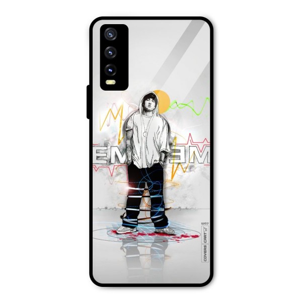 Rap King Eminem Metal Back Case for Vivo Y20i