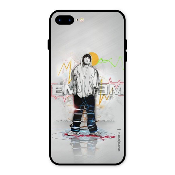 Rap King Eminem Metal Back Case for iPhone 7 Plus