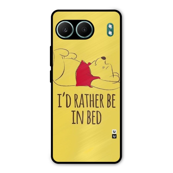 Rather Be In Bed Metal Back Case for OnePlus Nord 4