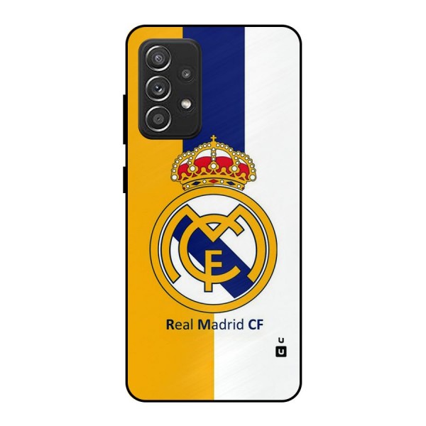 Real Madrid Metal Back Case for Galaxy A52s 5G