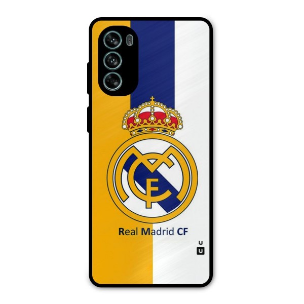 Real Madrid Metal Back Case for Moto G62