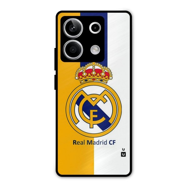 Real Madrid Metal Back Case for Redmi Note 13 5G