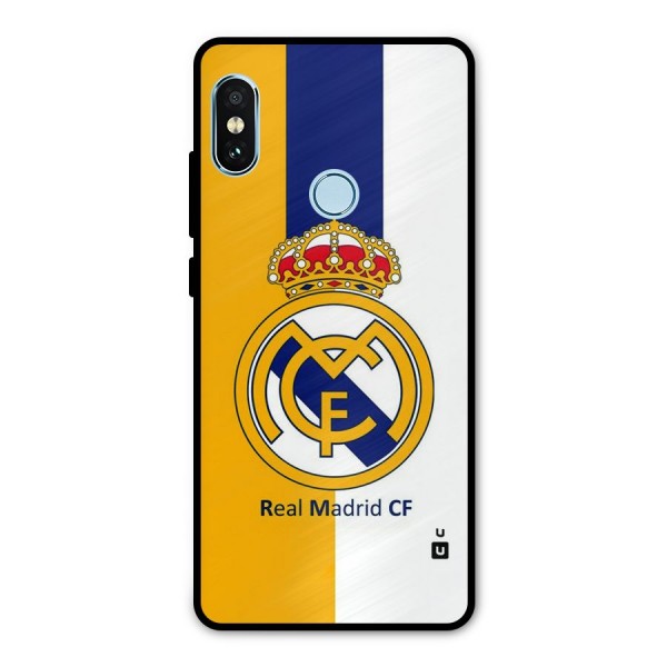 Real Madrid Metal Back Case for Redmi Note 5 Pro