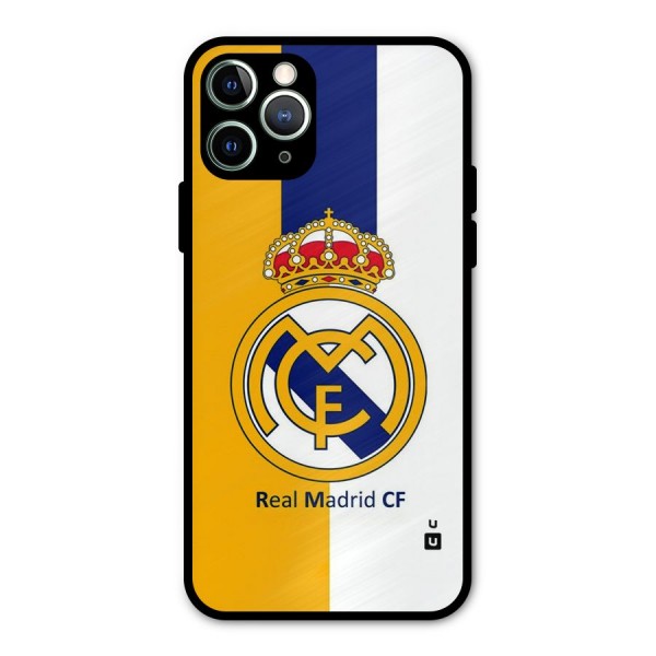 Real Madrid Metal Back Case for iPhone 11 Pro Max