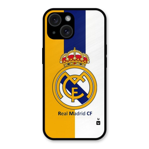 Real Madrid Metal Back Case for iPhone 15