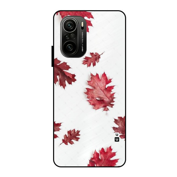 Red Appealing Autumn Leaves Metal Back Case for Mi 11X Pro