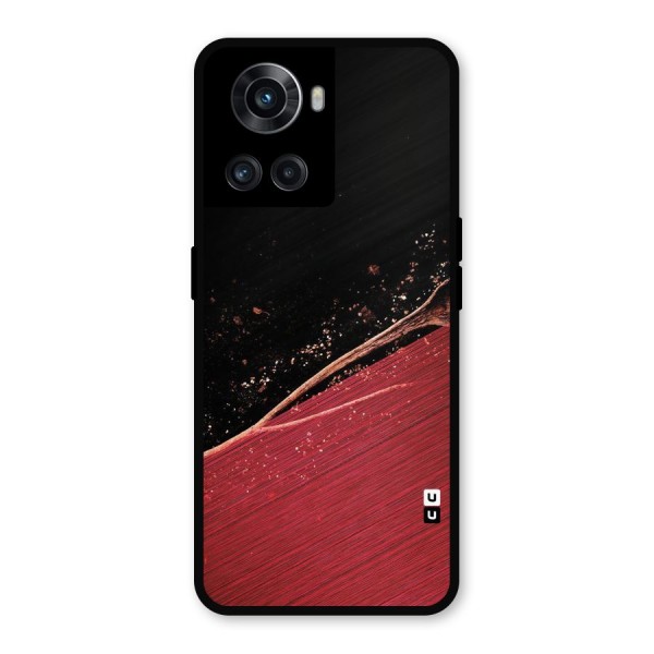 Red Flow Drops Metal Back Case for OnePlus 10R