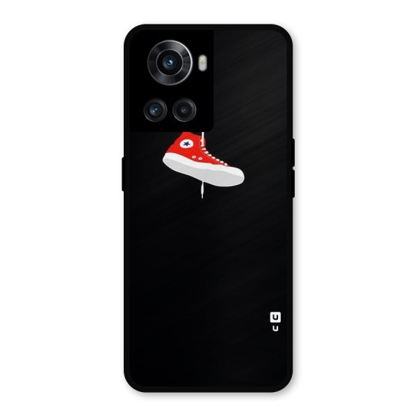 Red Shoe Hanging Metal Back Case for OnePlus 10R