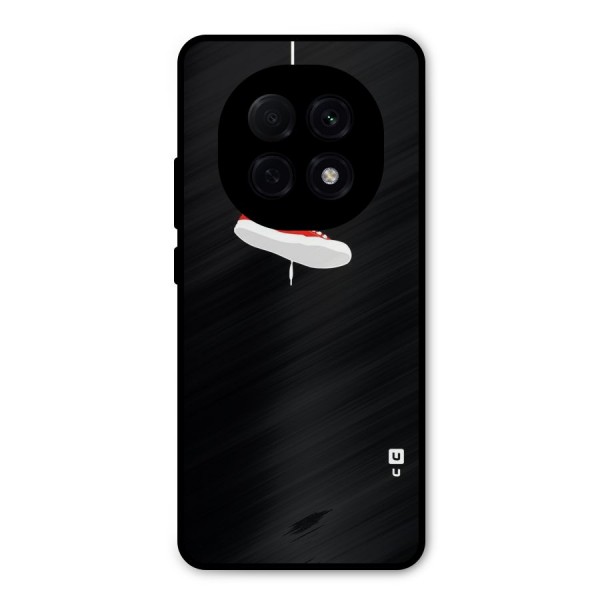 Red Shoe Hanging Metal Back Case for Oppo F29 Pro