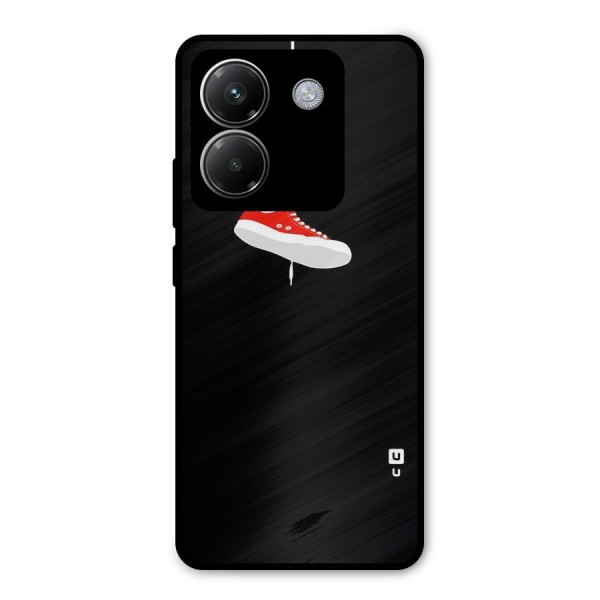 Red Shoe Hanging Metal Back Case for Poco M7 Pro 5G