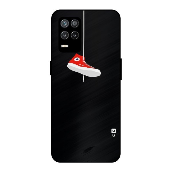 Red Shoe Hanging Metal Back Case for Realme 9 5G