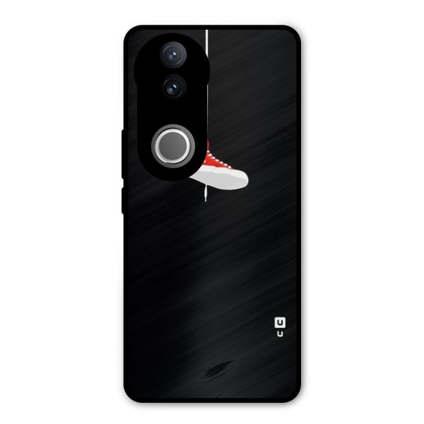 Red Shoe Hanging Metal Back Case for iQOO Z10R