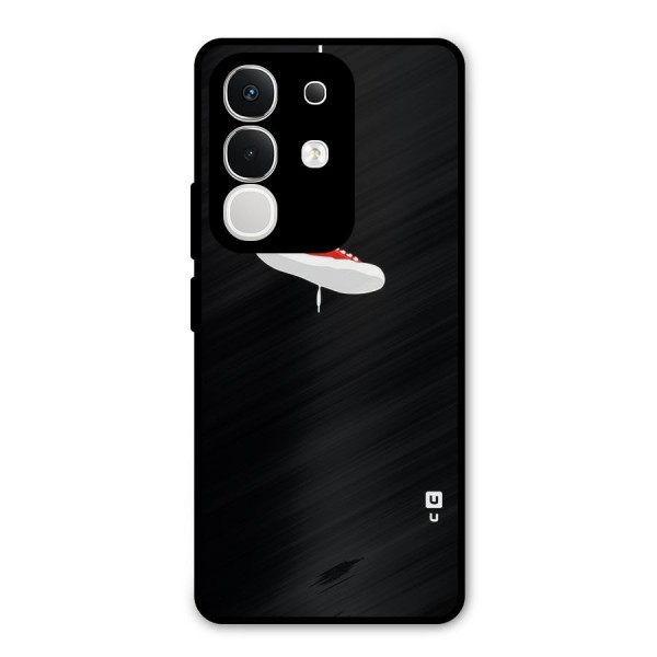 Red Shoe Hanging Metal Back Case for iQOO Z10x
