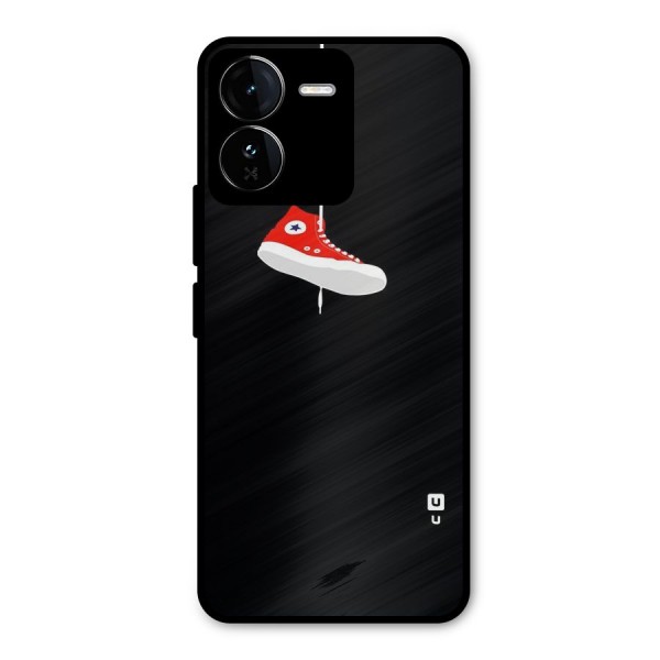 Red Shoe Hanging Metal Back Case for iQOO Z9