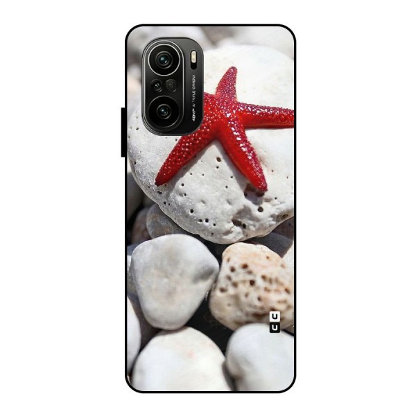 Red Star Fish Metal Back Case for Mi 11X Pro