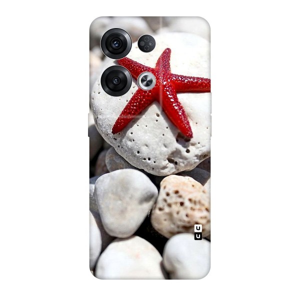 Red Star Fish Original Polycarbonate Back Case for Oppo Reno8 Pro 5G