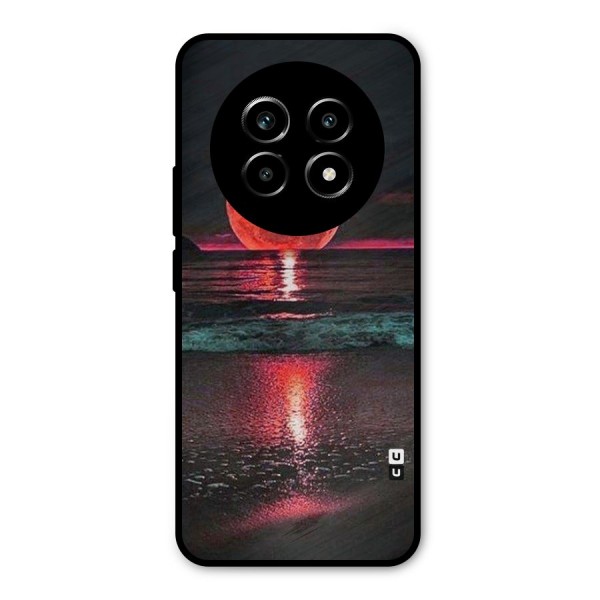 Red Sun Ocean Metal Back Case for Realme 13 Pro