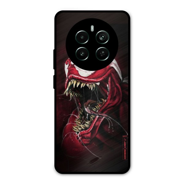 Red Venom Artwork Metal Back Case for Realme Narzo 70 Pro