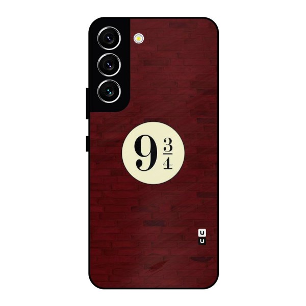 Red Wall Express Metal Back Case for Galaxy S22 5G