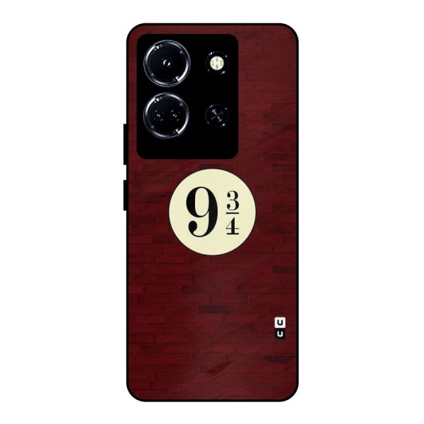 Red Wall Express Metal Back Case for Infinix Note 30 5G