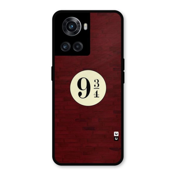 Red Wall Express Metal Back Case for OnePlus 10R