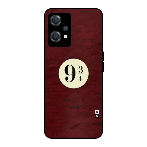 Red Wall Express Metal Back Case for OnePlus Nord CE 2 Lite 5G