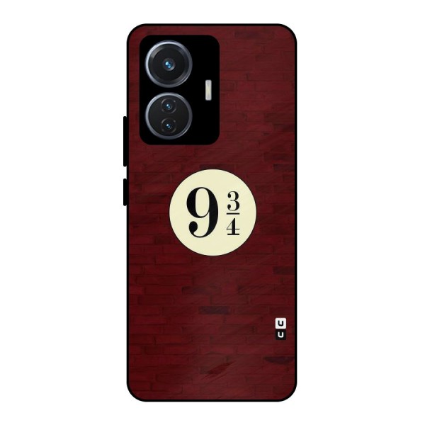 Red Wall Express Metal Back Case for iQOO Z6 44W