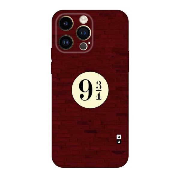 Red Wall Express Original Polycarbonate Back Case for iPhone 14 Pro Max