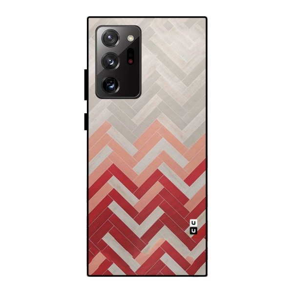 Reds and Greys Metal Back Case for Galaxy Note 20 Ultra 5G