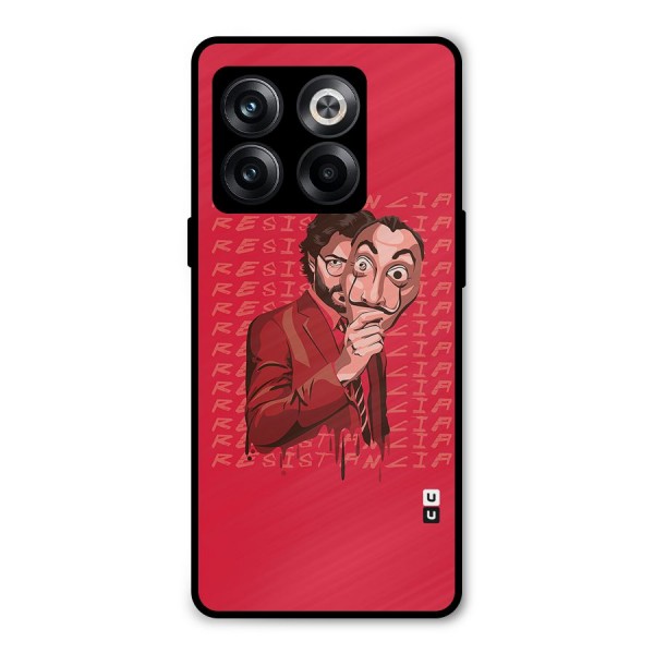 Resistancia Professor Art Metal Back Case for OnePlus 10T